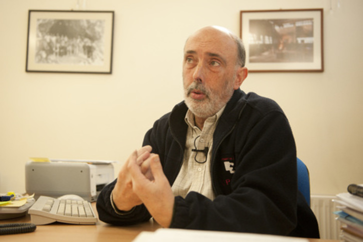 Paco Etxeberria, en una imagen de 2011. (Gari GARAIALDE/ARGAZKI PRESS)
