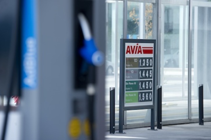 La subida del IVA también se ha visto reflejada en los precios de los carburantes. (Iñigo URIZ/ARGAZKI PRESS)
