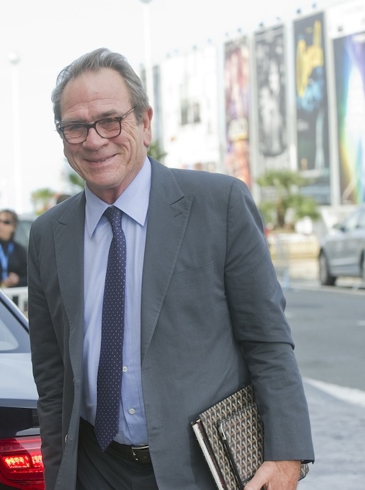 Tomy Lee Jones, atzo, Donostian. (Andoni CANELLADA/ARGAZKI PRESS)