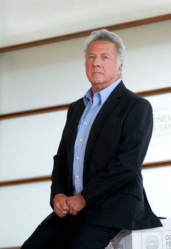 Dustin Hoffman, durante el photocall de esta mañana. (Conny BEYREUTHER/ARGAZKI PRESS)