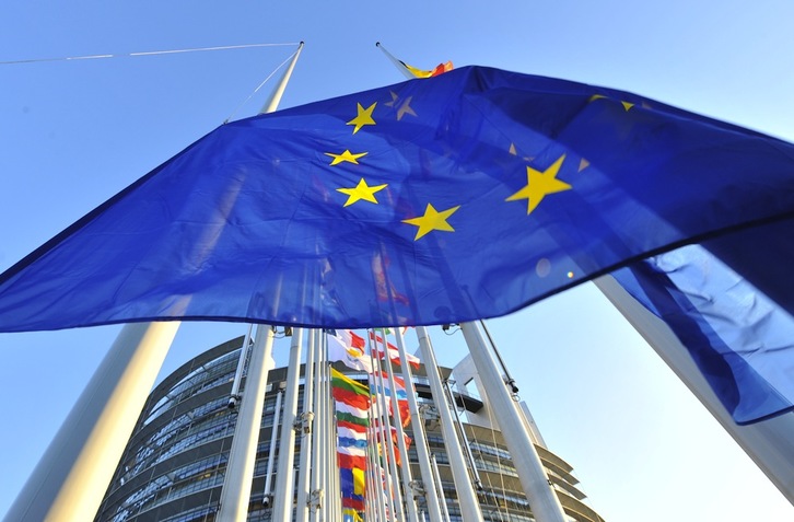 Imagen exterior del Parlamento europeo. Georges GOBET / AFP PHOTO