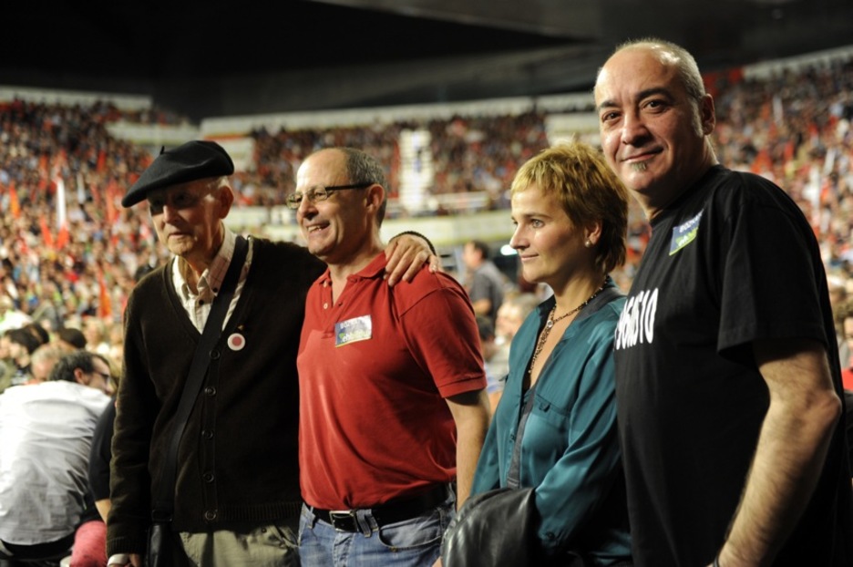 Periko Solabarria, Juan Karlos Izagirre, Rebeka Ubera eta Martin Garitano. (Marisol RAMIREZ/ARGAZKI PRESS) Periko Solabarria, Juan Karlos Izagirre, Rebeka Ubera eta Martin Garitano. (Marisol RAMIREZ/ARGAZKI PRESS)