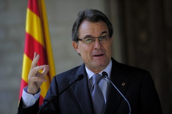 Artur Mas, president de la Generalitat. (Josep LAGO/AFP PHOTO)
