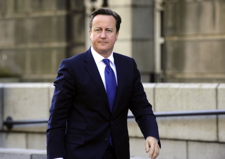 David Cameron, primer ministro británico. (Andy BUCHANAN/AFP PHOTO)