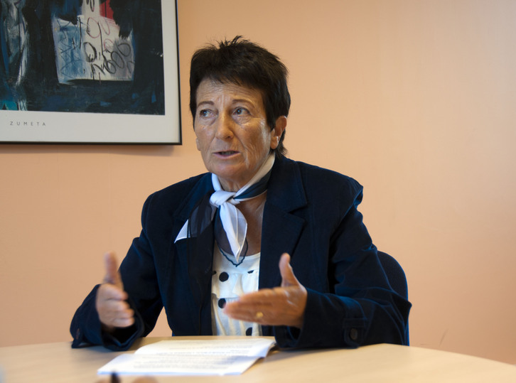 Mirentxu Purroy, en una imagen de archivo. (Gorka RUBIO / FOKU)