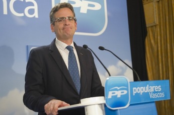 Emaitzak nahi adina onak ez direla izan aitortu du Basagoitik kazetarien aurrean. (Andoni CANELLADA/ARGAZKI PRESS) 