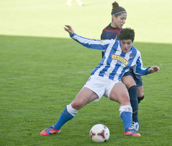 Realak ezer gutxi egin al izan du Bartzelonaren nagusitasunaren aurrean. (Jon URBE / ARGAZKI PRESS)