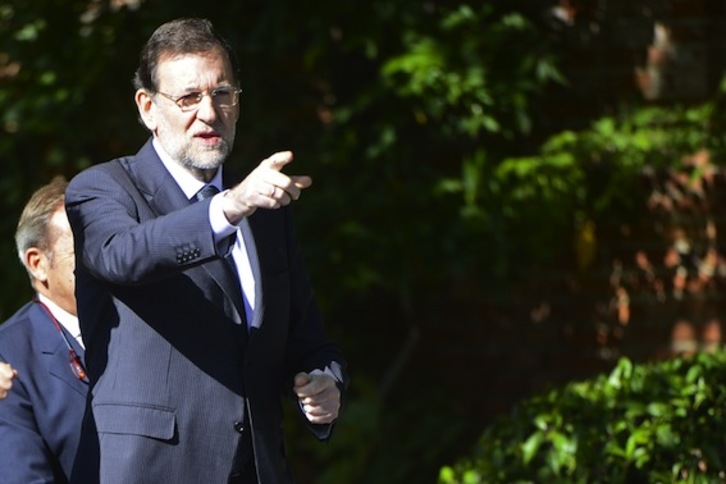 Mariano Rajoy, artxiboko irudian. (Javier SORIANO/AFP PHOTO)