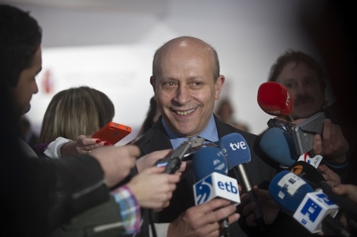 El ministro Wert, en una imagen de archivo. (Juanan RUIZ/AFP PHOTO)