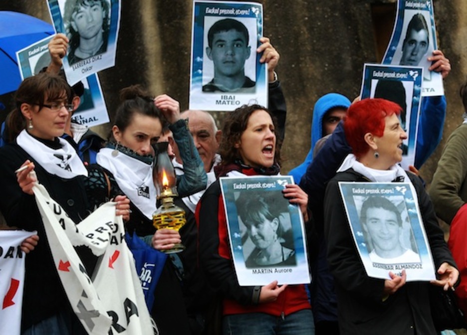 Aurore Martinen presentzia ere nabaria izan da Baionako martxan. (Bob EDME/ARGAZKI PRESS)