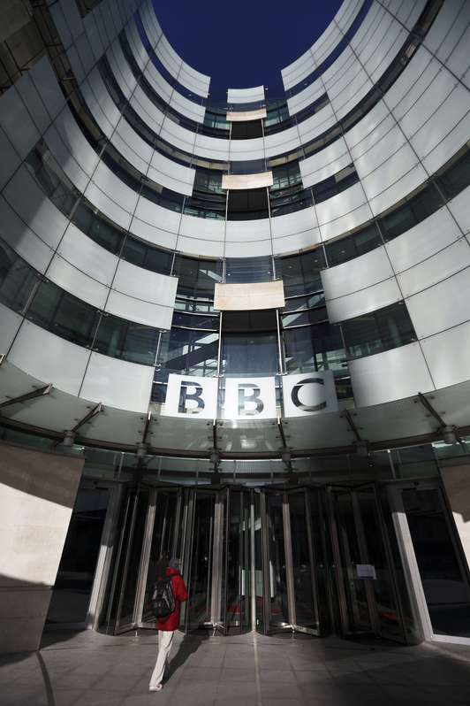 Sede central de la BBC en Londres. (Justin TALLIN / AFP)