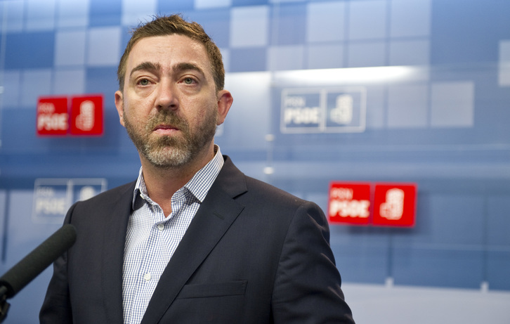 Roberto Jiménez, secretario general del PSN. (Jagoba MANTEROLA / ARGAZKI PRESS)