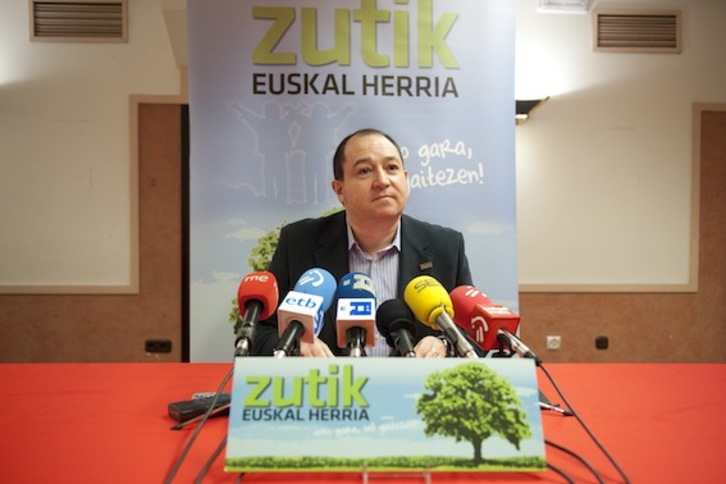 El portavoz de la izquierda abertzale, Pernando Barrena, en una imagen de archivo. (Gari GARAIALDE/ARGAZKI PRESS)