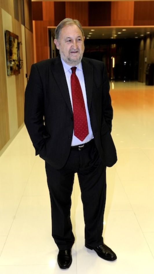 Fernando Aránguiz, presidente de Caja Vital. (Juanan RUIZ/ARGAZKI PRESS)