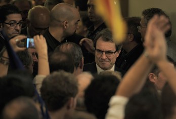 El president del Govern, Artur Mas. (Josep LAGO/AFP PHOTO)