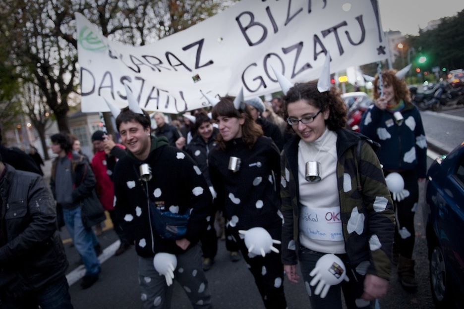 Izan da euskaraz bizitzeko nahiari ikuspegi propiotik ekarpena egin dionik ere... Gari GARAIALDE / ARGAZKI PRESS Izan da euskaraz bizitzeko nahiari ikuspegi propiotik ekarpena egin dionik ere... Gari GARAIALDE / ARGAZKI PRESS