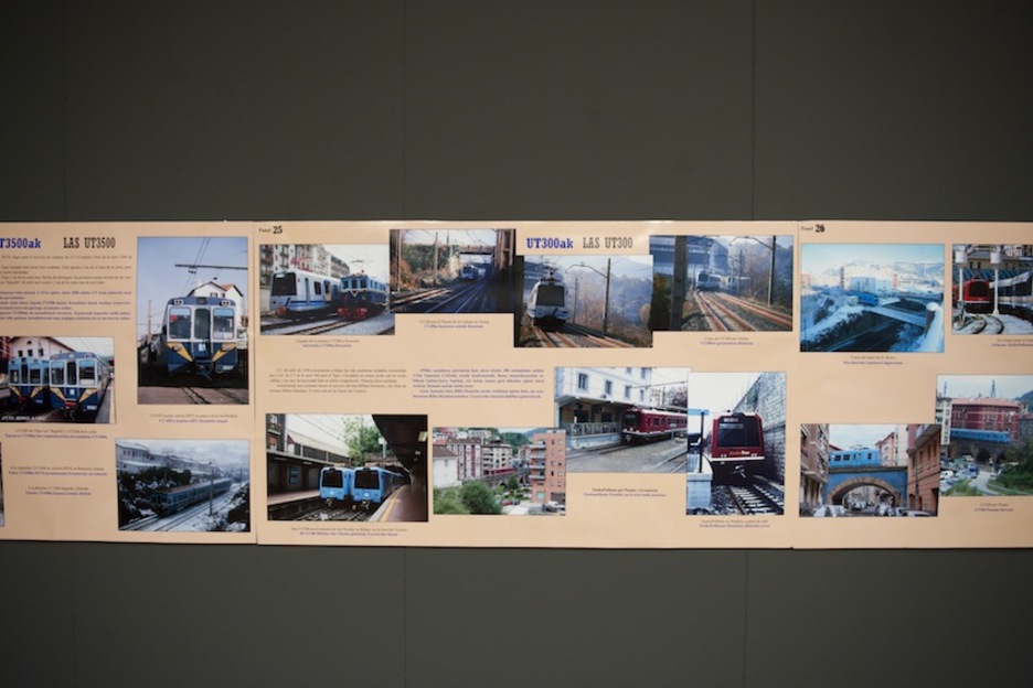 Informazio panelak ere ikusgai daude erakusketan. (Gari GARAIALDE/ARGAZKI PRESS) Informazio panelak ere ikusgai daude erakusketan. (Gari GARAIALDE/ARGAZKI PRESS)