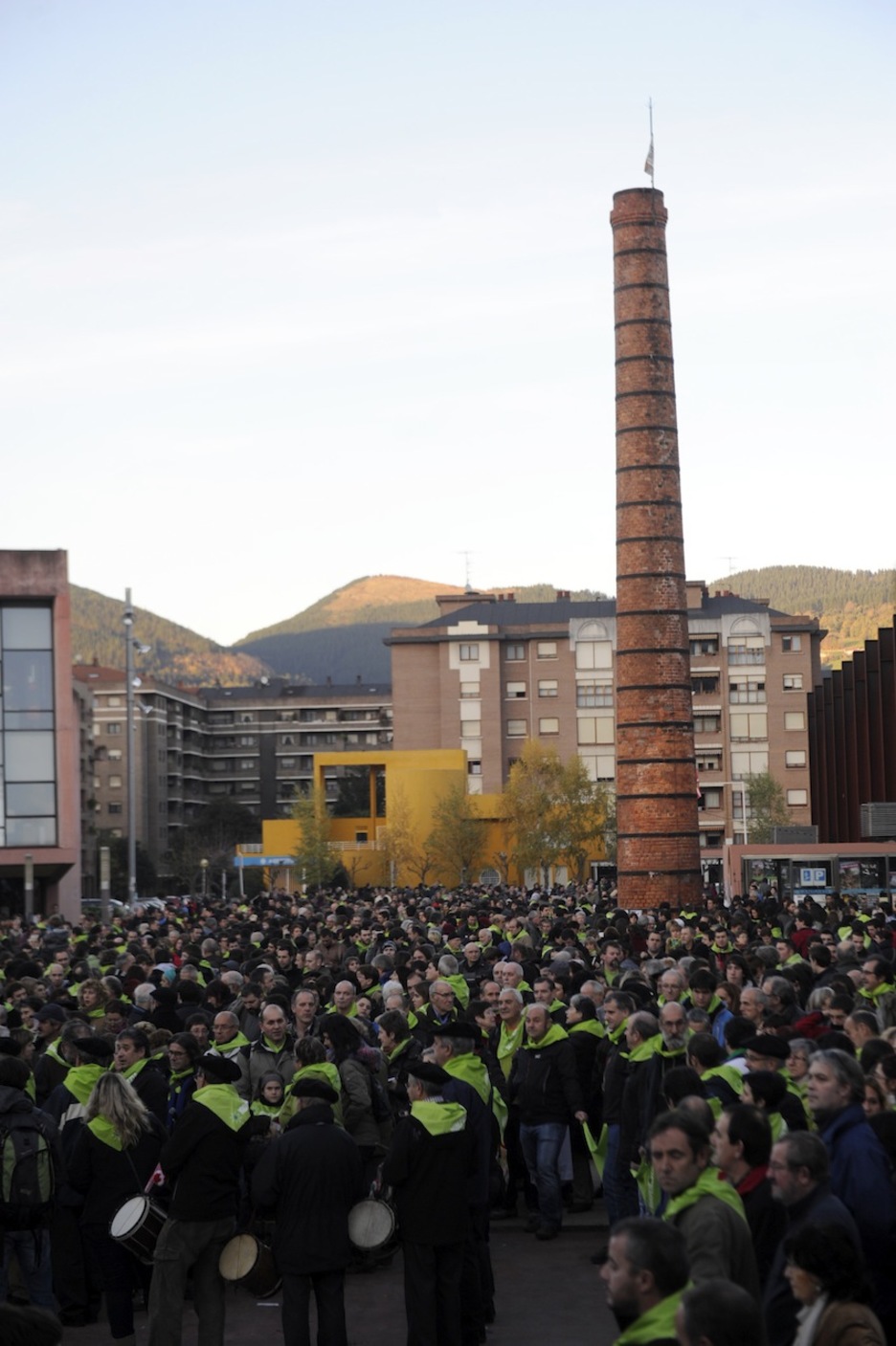 Jendetza Landako eta Plateruena arteko zabalgunean. (Marisol RAMIREZ/ARGAZKI PRESS)