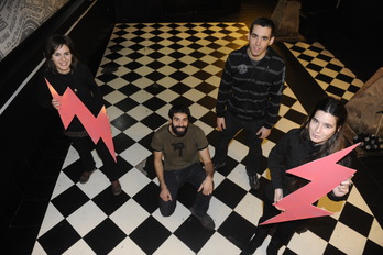 Bilboko Lasai Kulturgunean gaur goizean aurkeztu dute ‘Gazte danbada’. (Monika DEL VALLE / ARGAZKI PRESS)