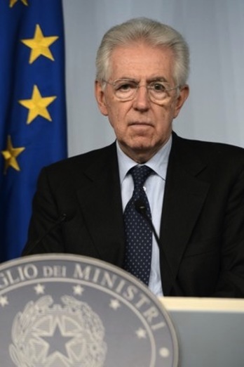 En la imagen, el presidente del Gobierno italiano, Mario Monti. (Andreas SOLARO/AFP)