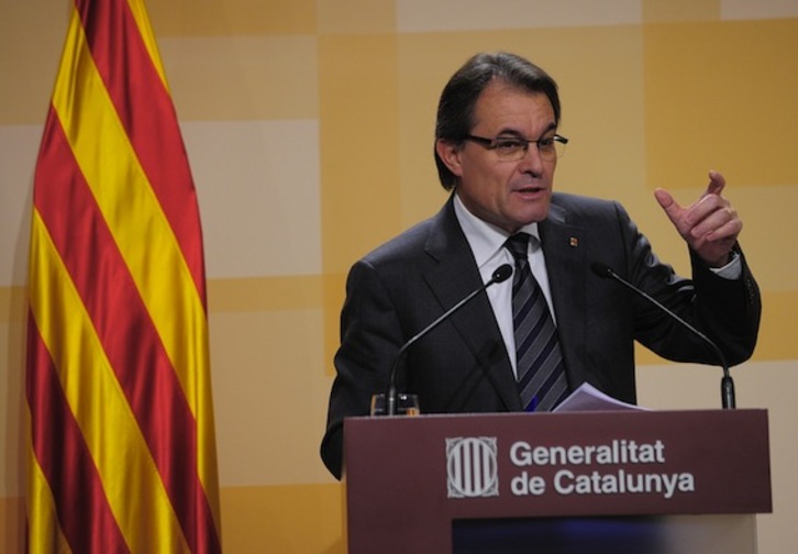 El president del Govern, Artur Mas. (Josep LAGO/AFP PHOTO)