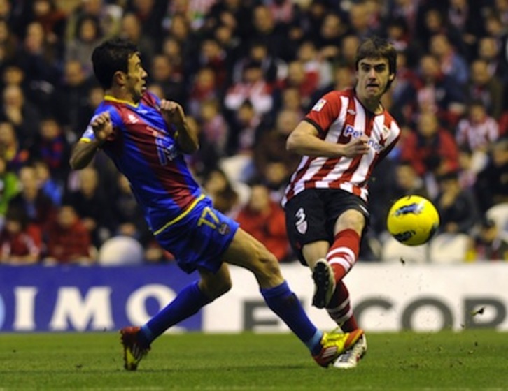 Aurtenetxe, Levanteren aurka urtarrilean jokatutako norgehiagokan. (Rafa RIVAS/AFP)