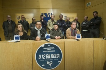 Algunos de los escritores que se han sumado a la marcha han comparecido en Donostia. (Andoni CANELLADA/ARGAZKI PRESS))