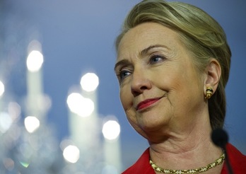 La secretaria de Estado de EEUU, Hillary Clinton. (Karen BLEIER/AFP PHOTO)