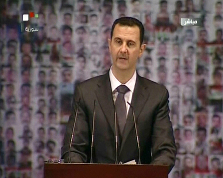 Al-Assad, en una imagen de archivo. (AFP)