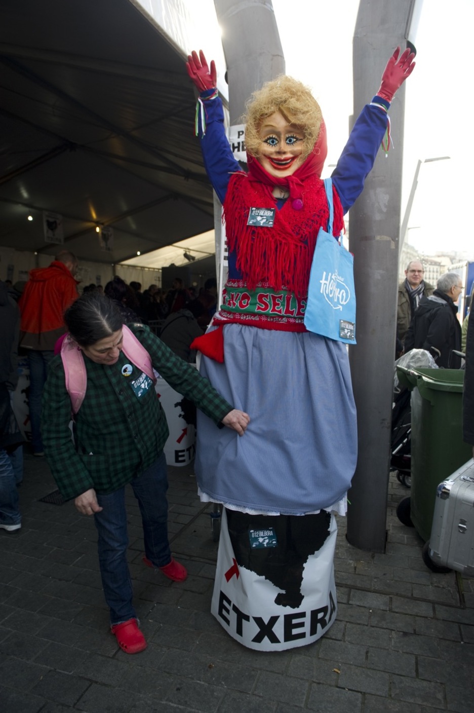 Marijaiak ere presoen Euskal Herriratzea eskatu du. (ARGAZKI PRESS)