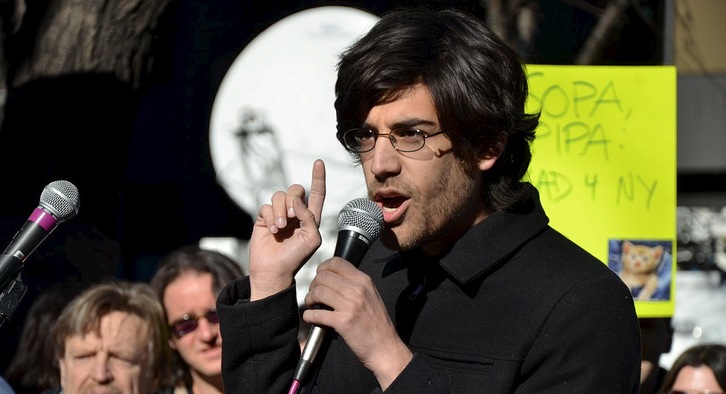Aaron Swartz ha fallecido con 26 años. (NAIZ.INFO)