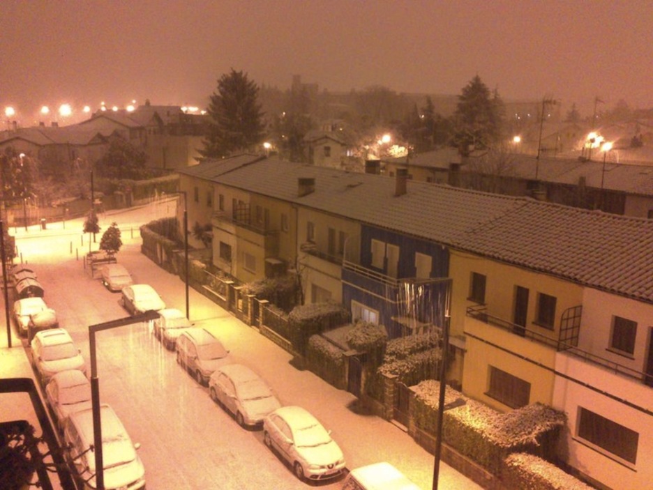 Iruñea, goizean goiz. (@clubdejazzradio) Iruñea, goizean goiz. (@clubdejazzradio)