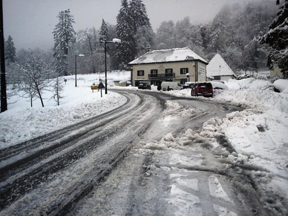 Orreaga, elurrez lepo. (@turismonavarra) Orreaga, elurrez lepo. (@turismonavarra)