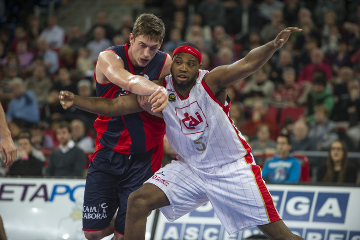 El Baskonia ha tenido que pelear hasta el final. (Juanan RUIZ / ARGAZKI PRESS)