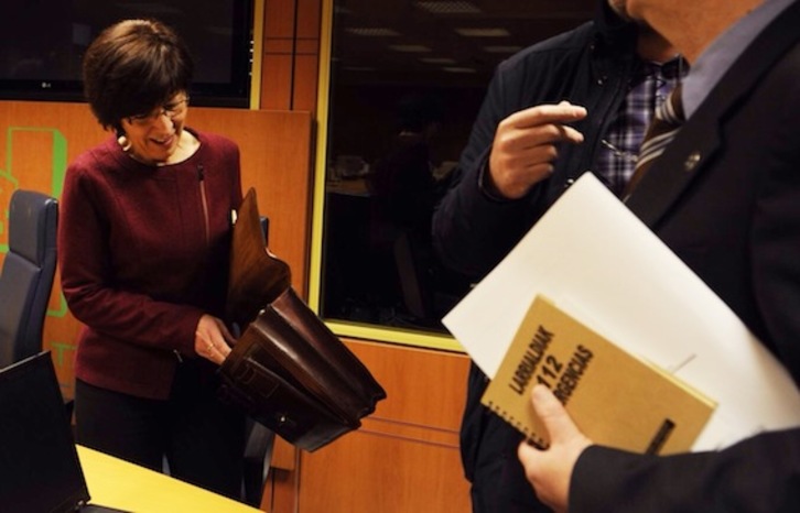 La consejera de Seguridad de Lakua, Estefanía Beltrán de Heredia. (ARGAZKI PRESS)