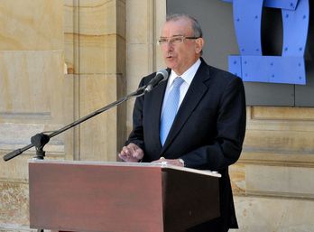 El negociador del Gobierno colombiano, Humberto de la Calle. (AFP)