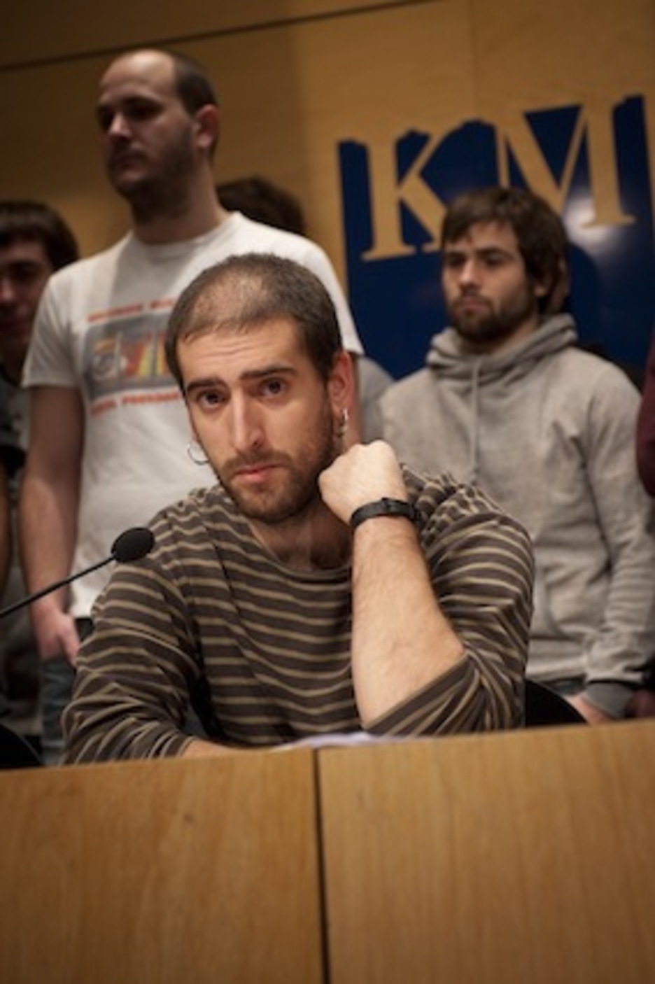 Ekaitz de Ibero gazte donostiarra. (Gari GARAIALDE/ARGAZKI PRESS)