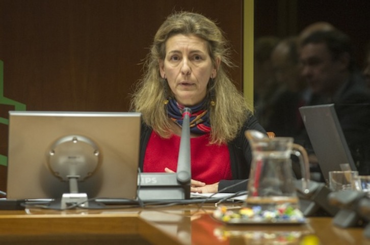 La consejera de Medio Ambiente de Lakua, Ana Oregi. (ARGAZKI PRESS)