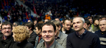 Hasier Arraiz en el congreso fundacional de Sortu. (Idoia ZABALETA / ARGAZKI PRESS)