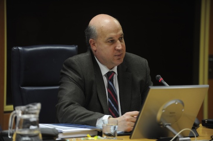 El fiscal superior de la CAV, Juan Calparsoro. (ARGAZKI PRESS)