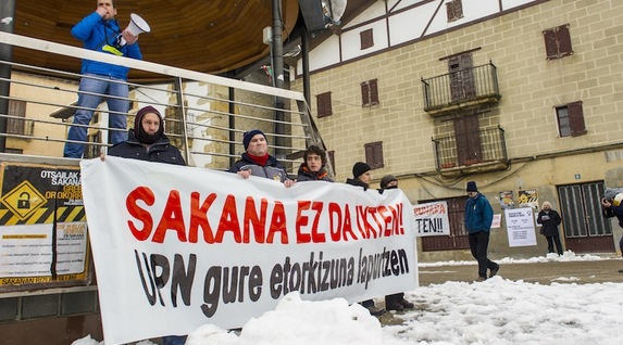 Altsasuko amaierako ekitaldiko irudia. (Lander Fdz ARROIABE/ARGAZKI PRESS)