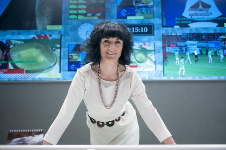 Maite Iturbe trabaja en EiTB desde 1984. (EiTB)