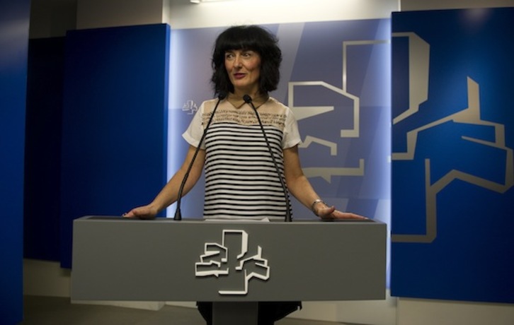 La directora general de EiTB, Maite Iturbe, en una imagen de archivo. (Raul BOGAJO/ARGAZKI PRESS)