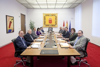 Reunión de la Mesa y Junta de Portavoces del Parlamento navarro. (PARLAMENTO DE NAFARROA)