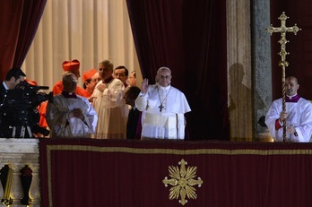 El nuevo Papa de la Iglesia Católica, Francisco I. (Filippo MONTEFORTE/AFP PHOTO)