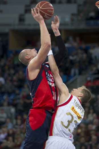 El Baskonia recupera a Maciej Lampe para el partido de hoy. (Juanan RUIZ/ARGAZKI PRESS)