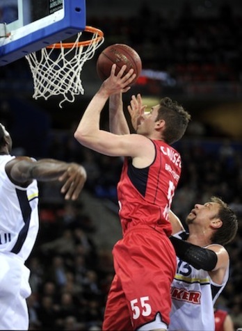 El Baskonia ha dominado el encuentro de principio a fin. (Juanan RUIZ/ARGAZKI PRESS)