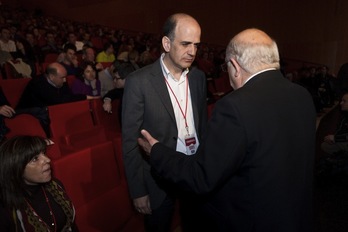 Alberto Catalán, durante el congreso de UPN. (Iñigo URIZ/ARGAZKI PRESS)