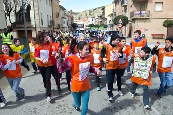 Korrika, Faltzesetik igaro denean. (Idoia ZABALETA/ARGAZKI PRESS)