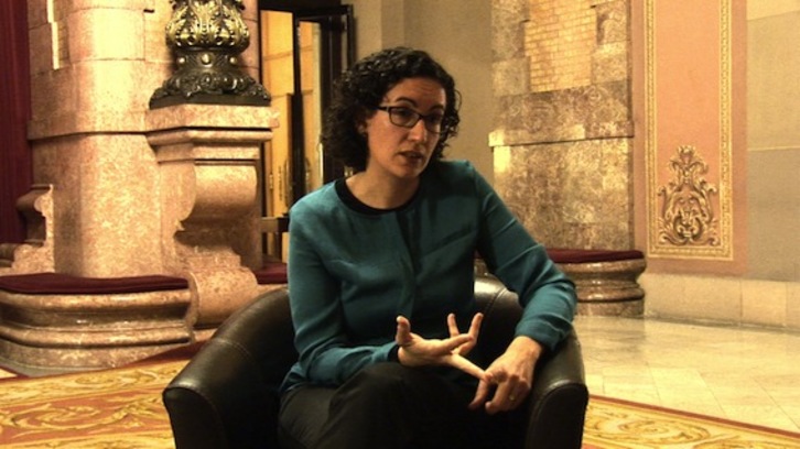 La secretaria general de ERC, Marta Rovira, en una imagen de archivo. (NAIZ.EUS)